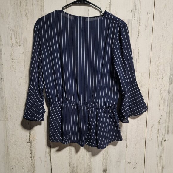 NWT Eclair Striped Blouse - Picture 5 of 5